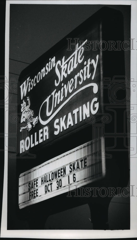 1983 Press Photo Wisconsin Skate University Was Scene of a Shooting- Historic Images