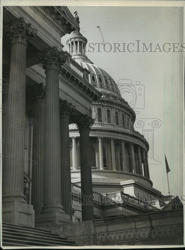 1983 Press Photo The Capitol Building in Washington D.C. - Historic Images