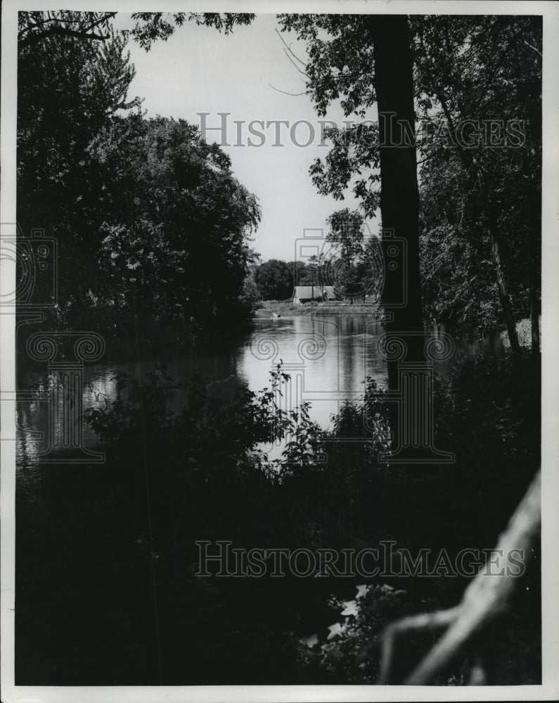 1971 Press Photo Kettle Moraine Wisconsin State Park Forest- Historic Images