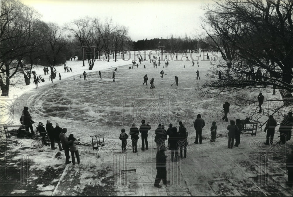 1980 Press Photo Milwaukee&#39;s Winterval 1980 Brown Deer Park- Historic Images