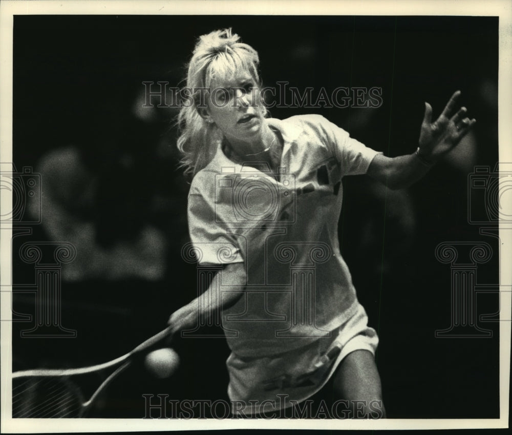 1987 Press Photo Tami Whitinger Women&#39;s Singles Final - mja56978- Historic Images