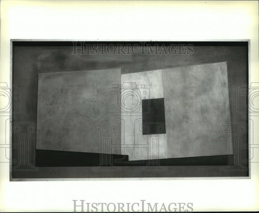1978 Press Photo "Holkham Sands, No. 1" by Ben Nicholson National Gallery of Art- Historic Images