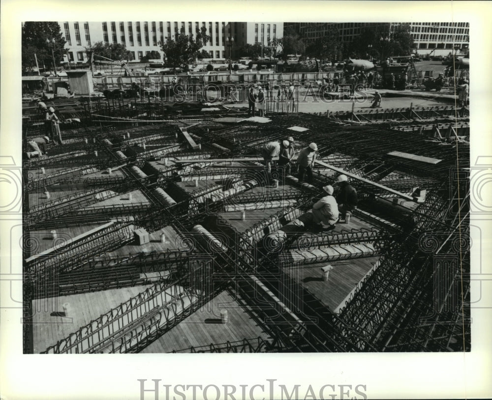 1978 Press Photo Washington, D.C.&#39;s National Gallery of Art Under Construction - Historic Images