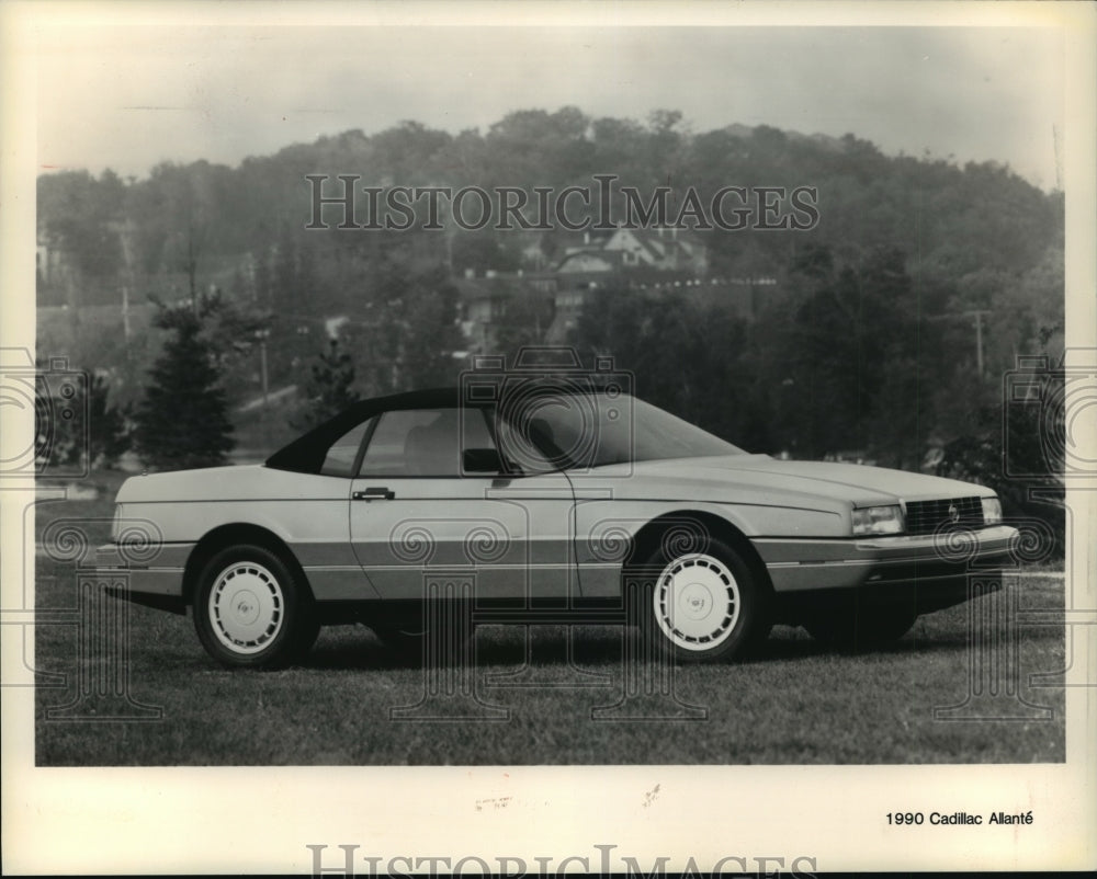 1990 Press Photo 1990 Model Year Cadillac Allante- Historic Images