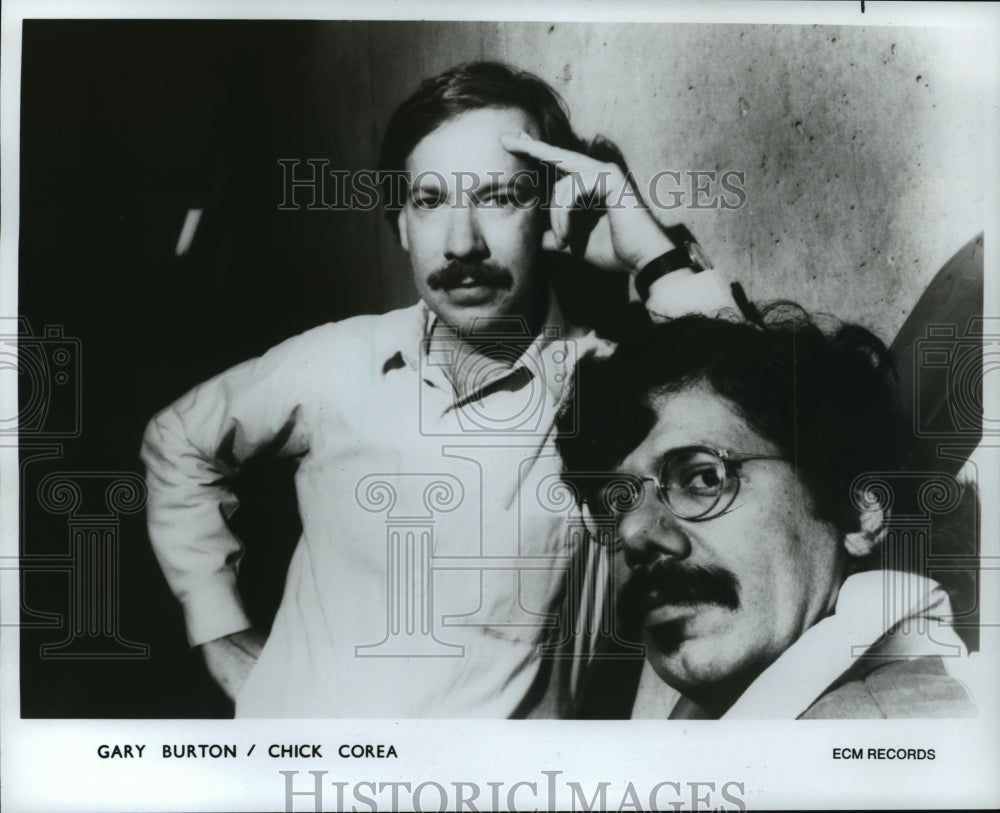 1988 Press Photo Gary Burton and Chick Corea- Historic Images