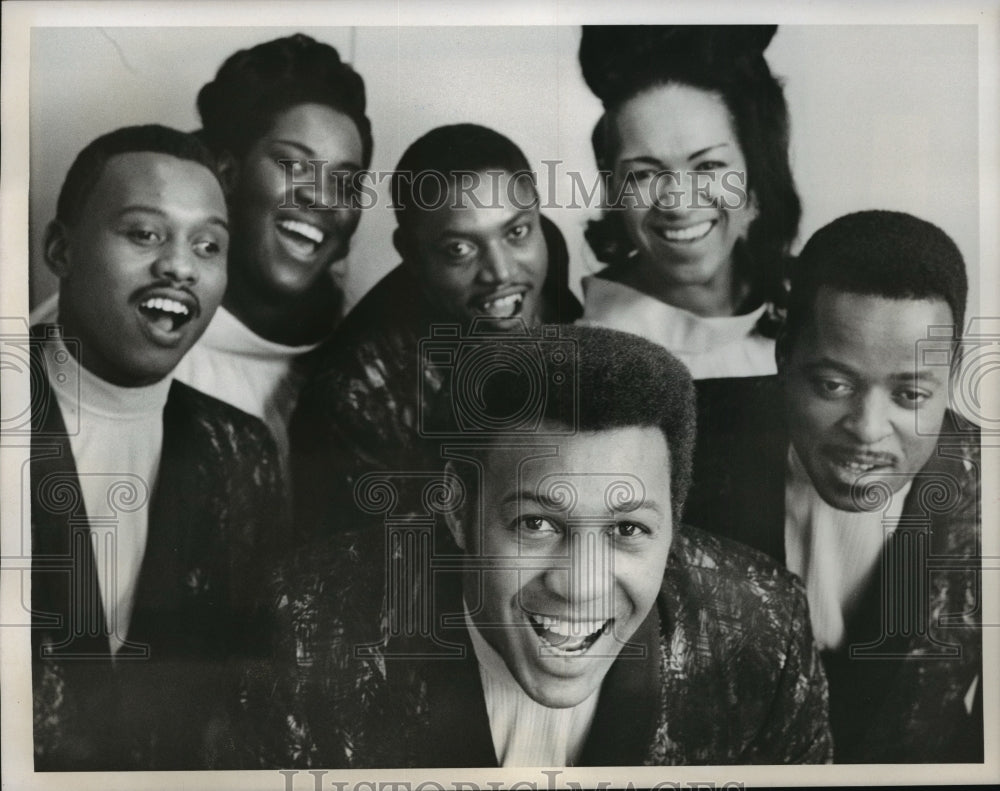 1968 Press Photo Boxing Champion Jimmy Ellis on &quot;The Jonathan Winters Show&quot;- Historic Images