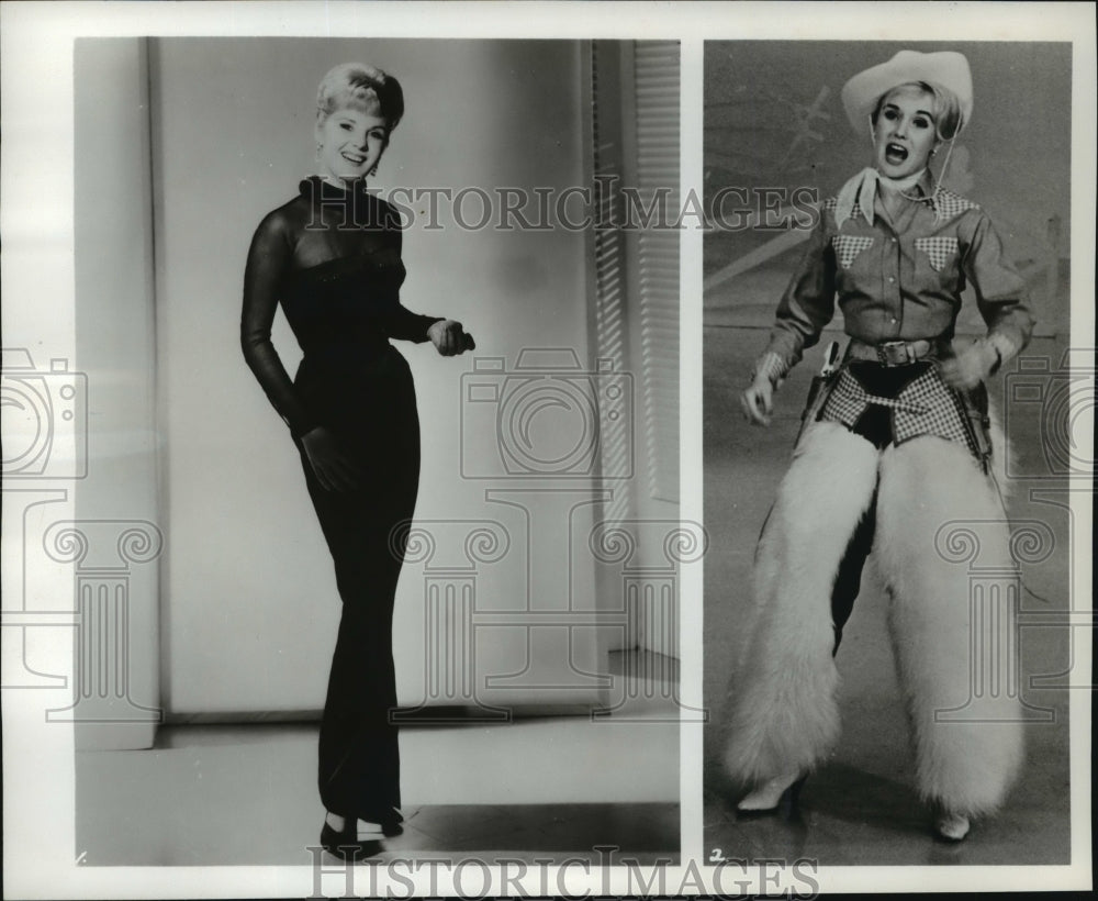 1964 Press Photo Molly Bee on &quot;The Jimmy Dean Show&quot;- Historic Images