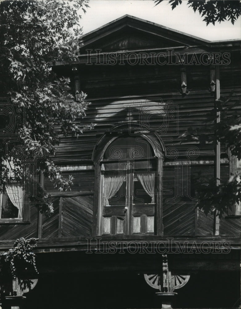 1960 Press Photo The Abandoned Wisconsin House With Glamorous Past - mja59715- Historic Images