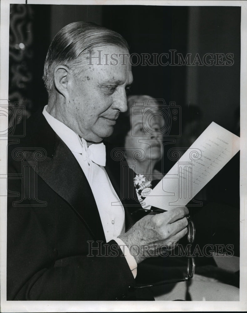 1968 Press Photo Erhard H. Buettner, President, Milwaukee Symphony Orchestra- Historic Images