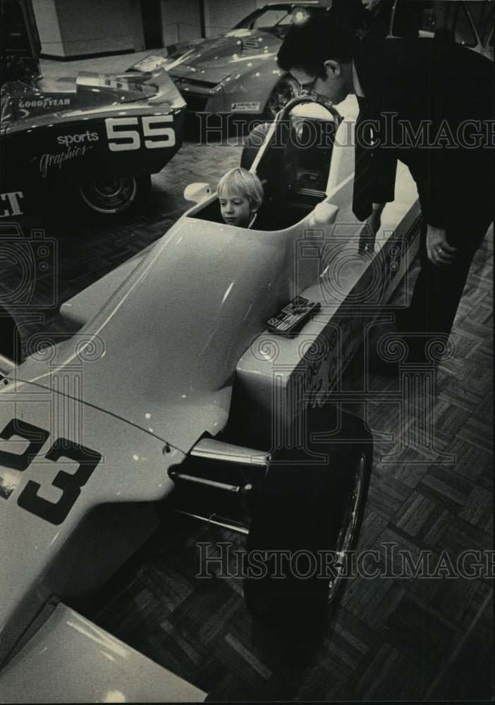 1986 Press Photo Sports Car Club of America vehicles- Historic Images