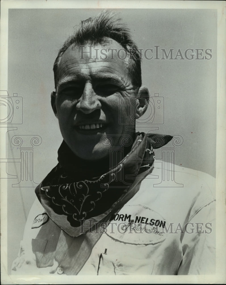 1968 Press Photo Norm Nelson race car driver- Historic Images