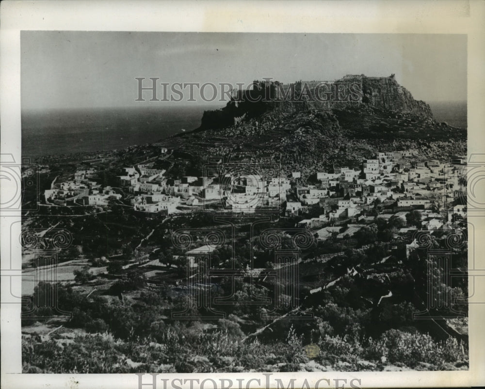 1943 Press Photo Italians ordered to take heavily fortified Dodocanese Islands- Historic Images