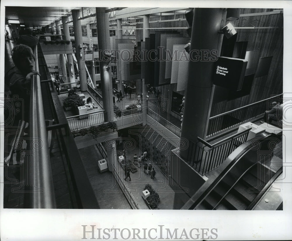 1977 Press Photo The Gallery in Downtown Philadelphia, Pennsylvania- Historic Images