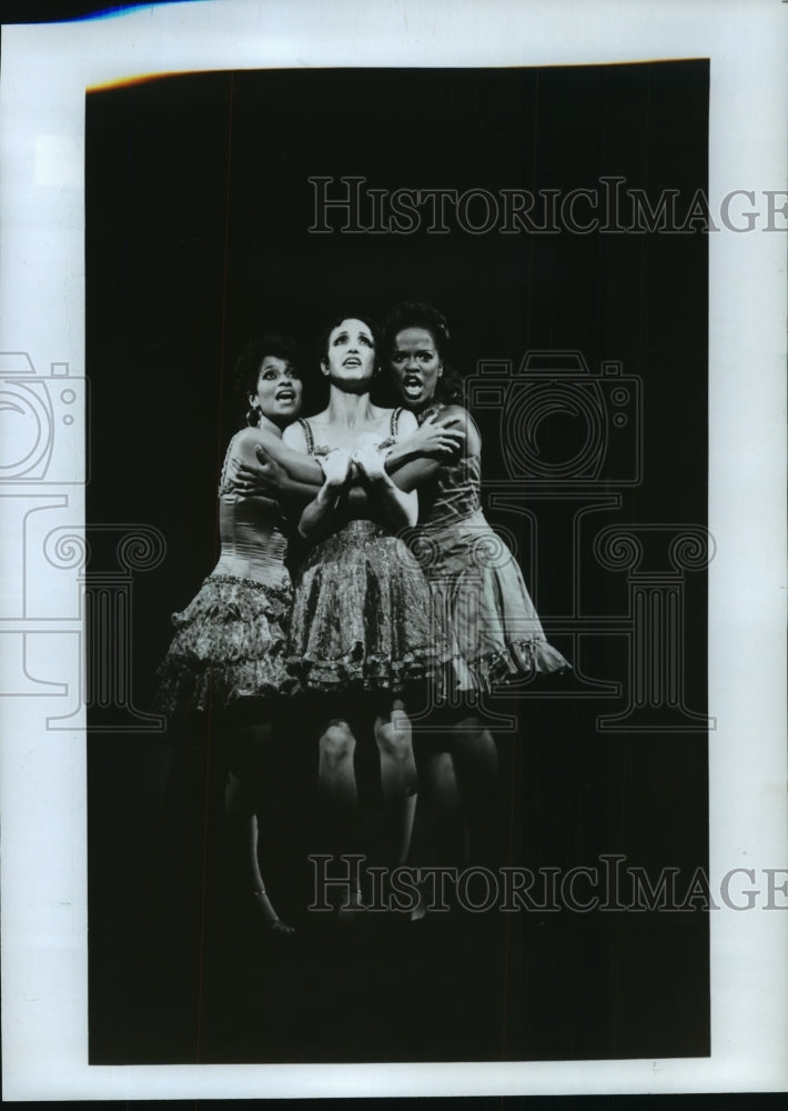 1986 Press Photo Revival of "Sweet Charity" With Debbie Allen- Historic Images