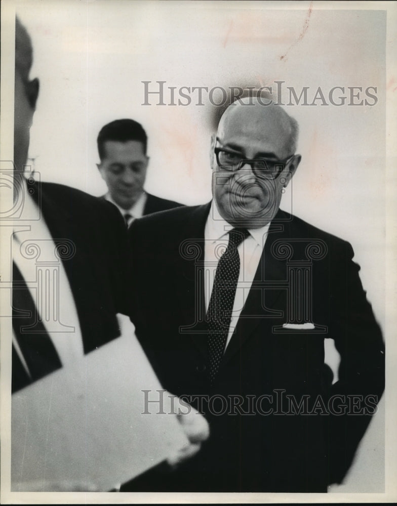 1968 Press Photo Raul Leoni, President Of Venezuela - Historic Images