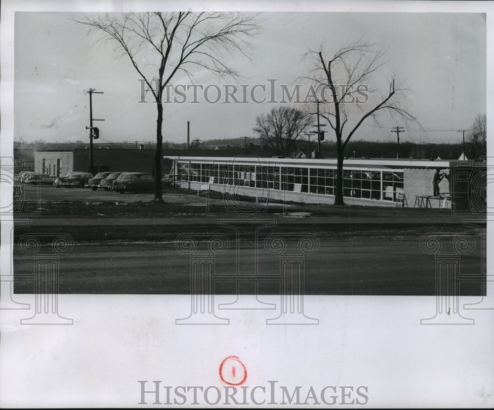 1956 Press Photo The new district 2 office for the Wisconsin Highway Commission- Historic Images