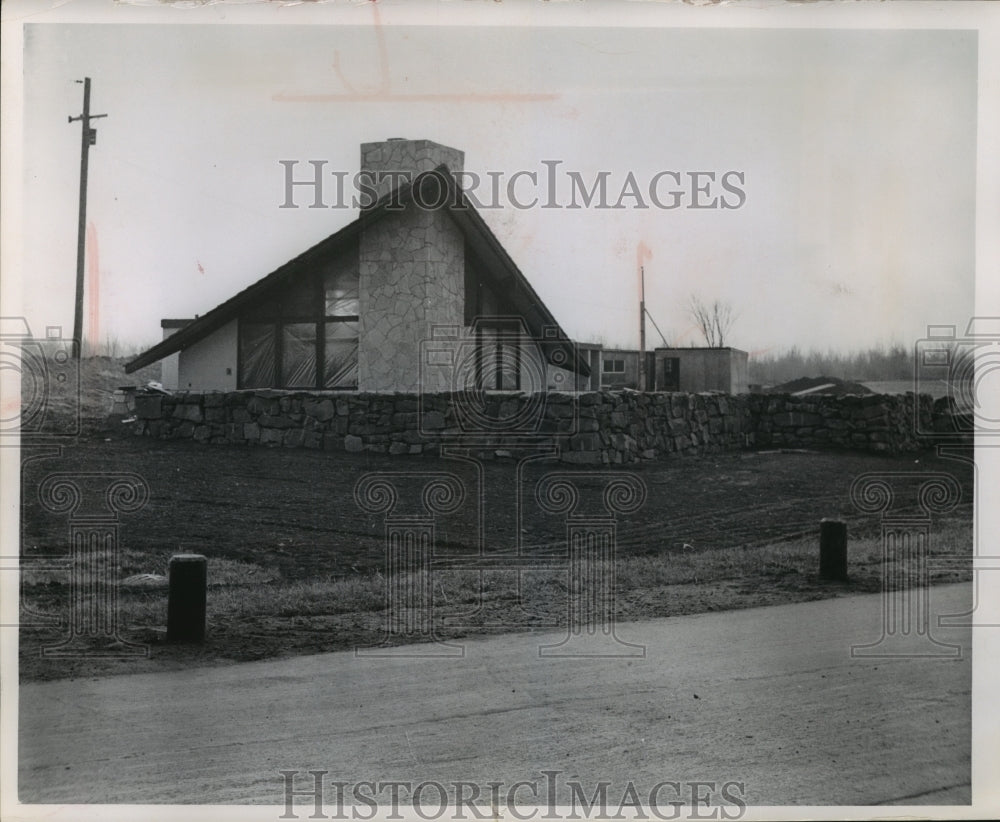 1963 Press Photo Information center of the Michigan state highway department- Historic Images