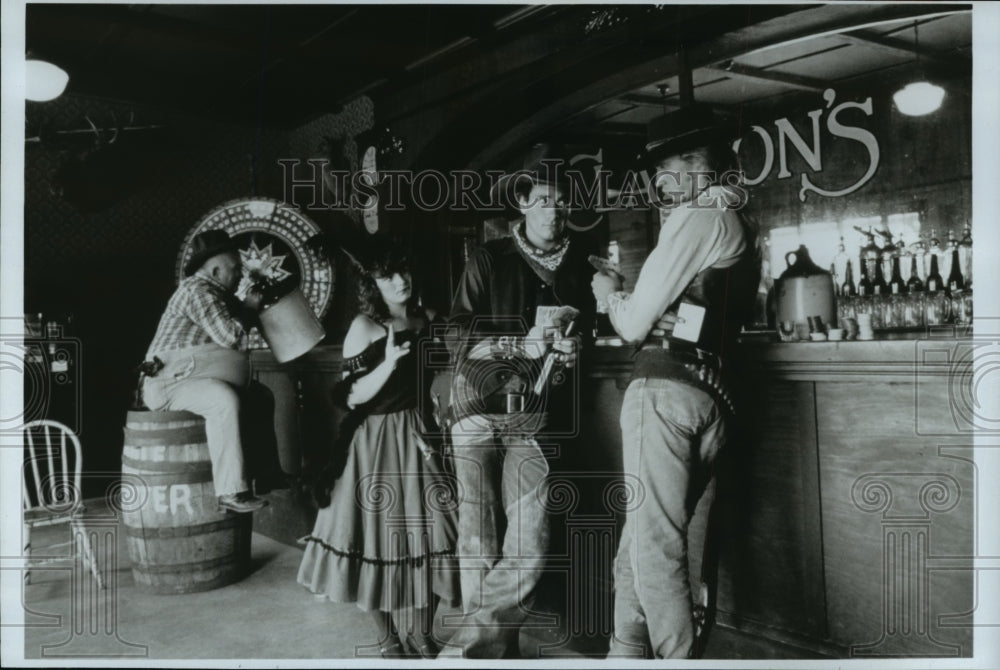 1989 Press Photo The Seven Acres Antique Village &amp; Museum in Union, Illinois- Historic Images