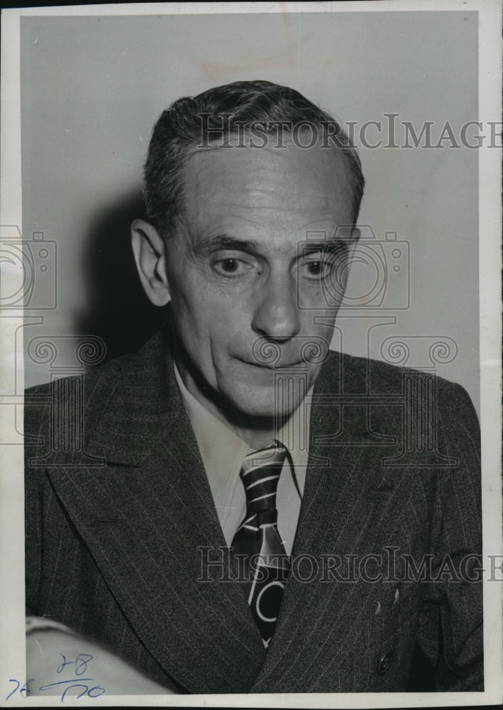 1955 Press Photo Edmond Lemay Petitions Court about Missing Wife- Historic Images