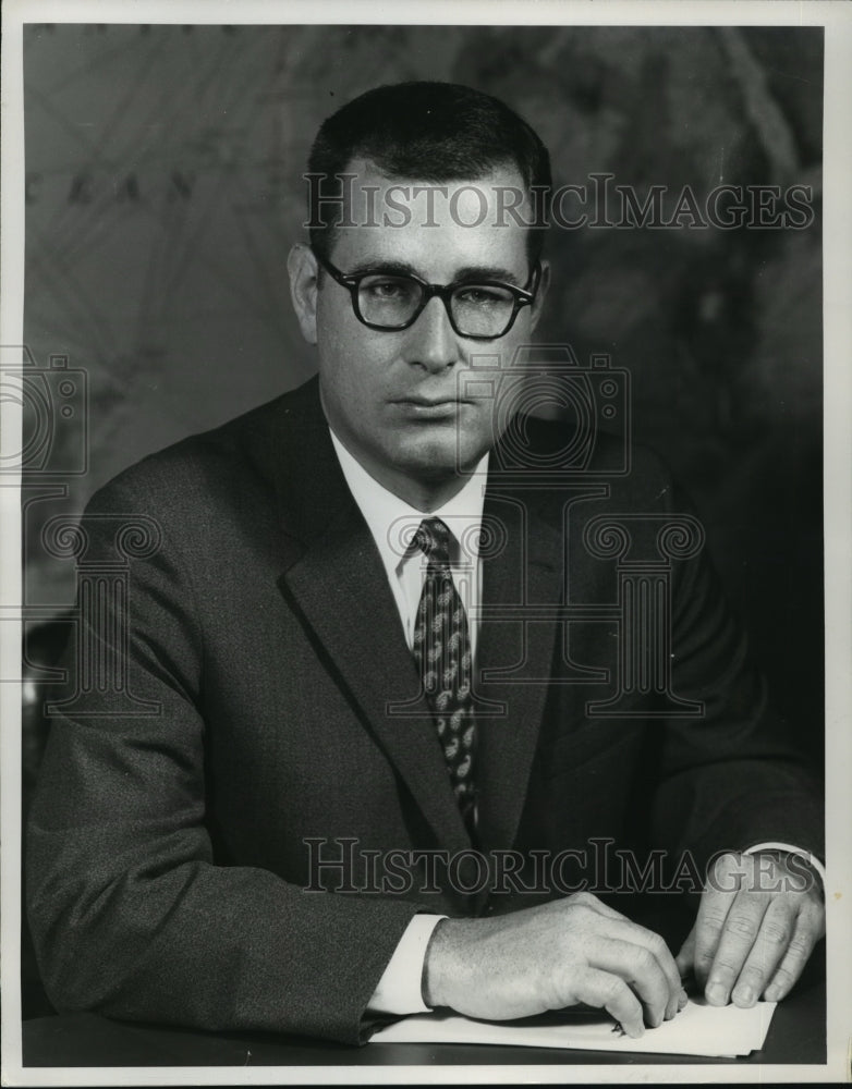 1961 Press Photo Director of Defense Research &amp; Engineering Harold Brown- Historic Images