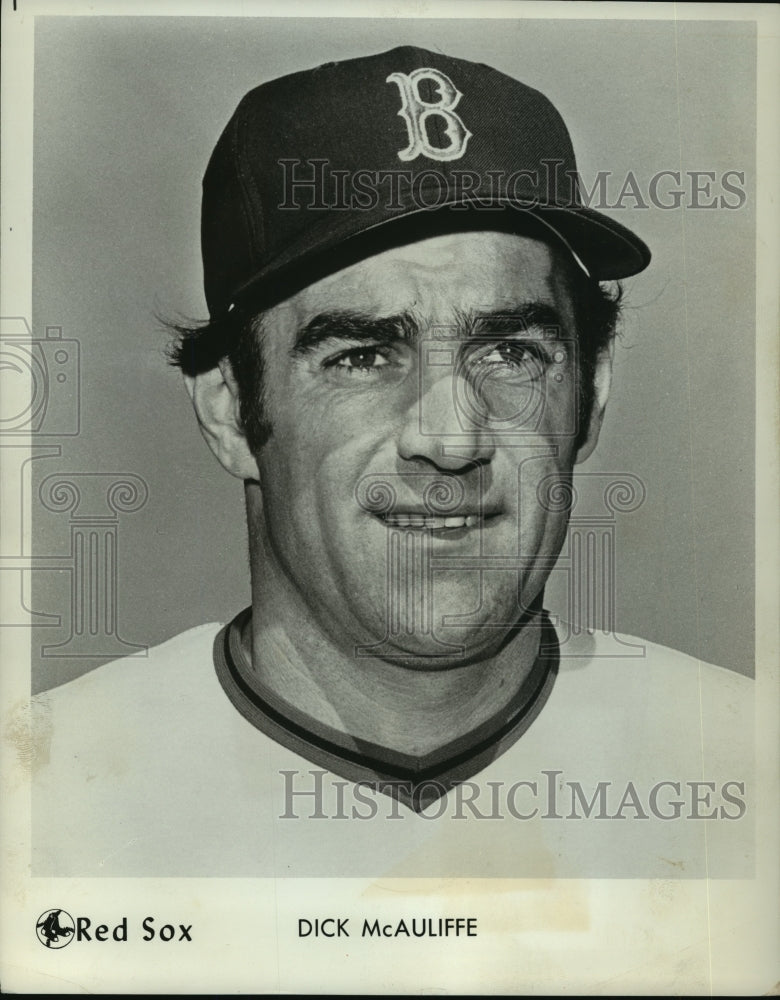 1975 Press Photo Dick McAuliffe Baseball Player Red Sox - mja62919- Historic Images