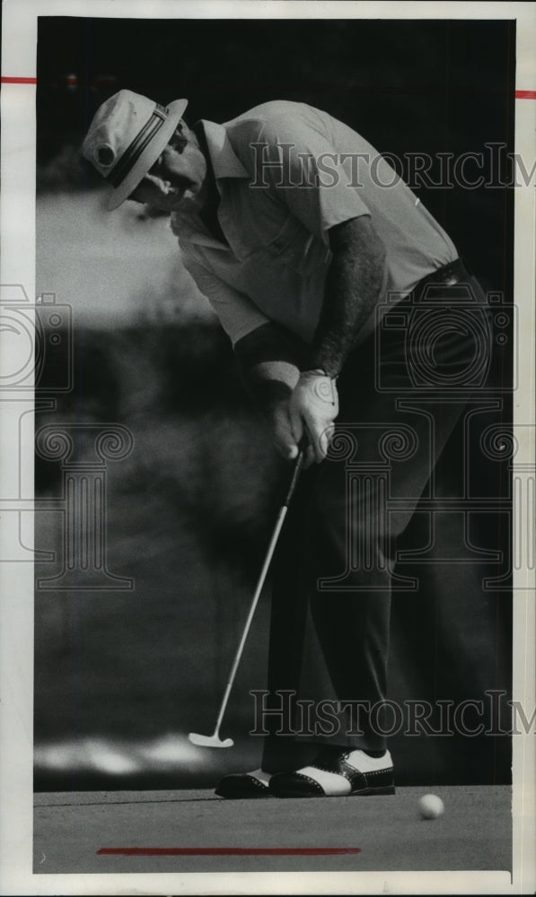 1978 Press Photo Bob Lunn Golfer- Historic Images