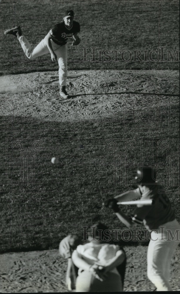 1994 Press Photo Milwaukee Braves Little League Game- Historic Images