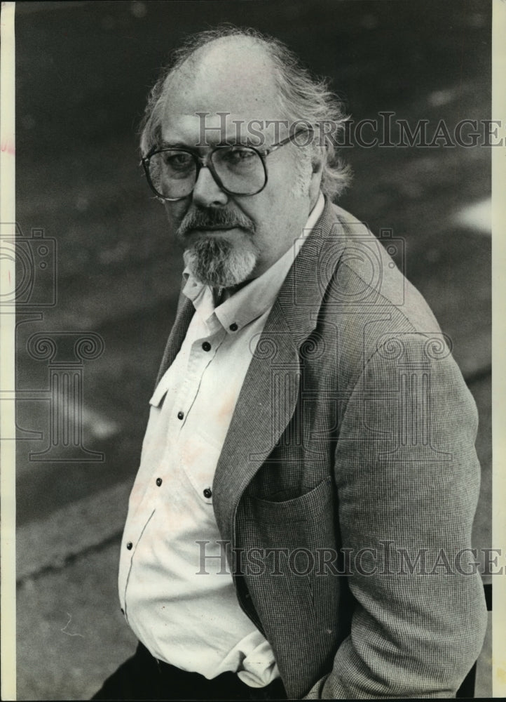 1982 Press Photo Robert Altman Discusses New Venture in New York - mja63136- Historic Images