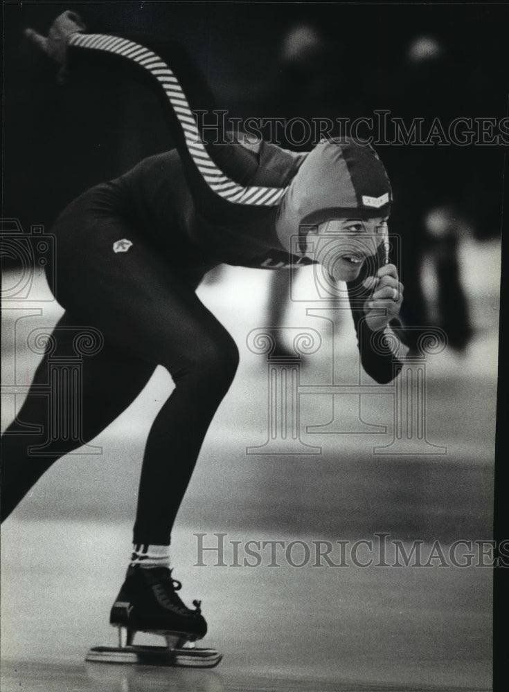 1979 Press Photo Peter Mueller at State Fair Park&#39;s Olympic Rink- Historic Images