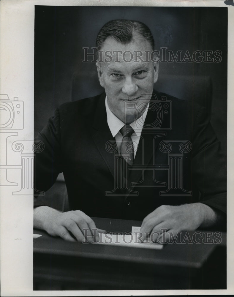 1967 Press Photo Judge George A. Bowman, Milwaukee- Historic Images