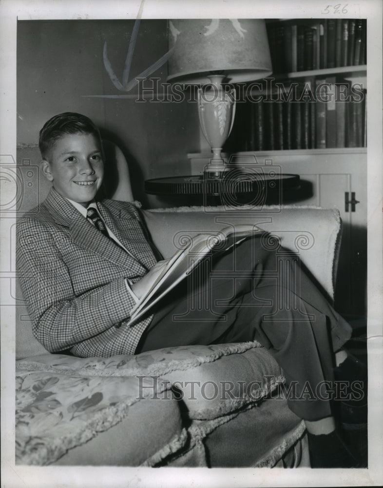 1951 Press Photo Colin Kelly III, Son Of Hero Of The Pacific Conflict- Historic Images