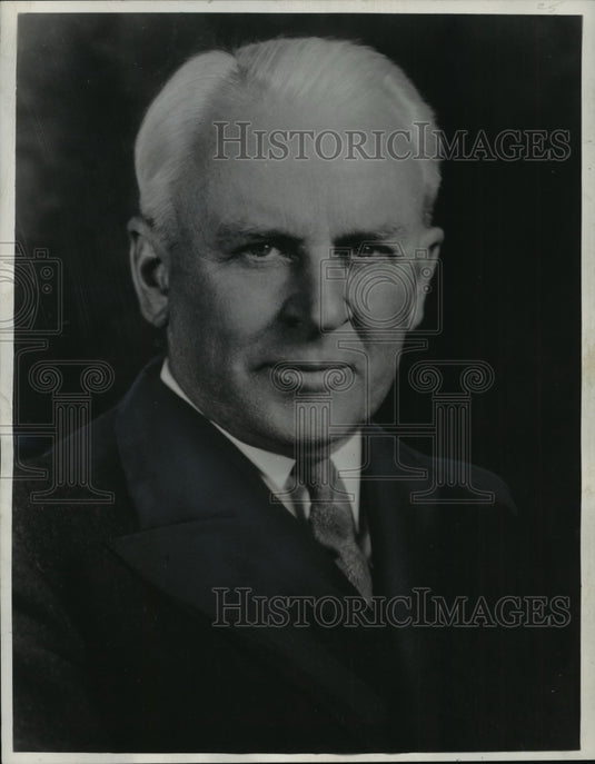 1943 Press Photo Robert A. Millikan Head of California Institute of Technology- Historic Images