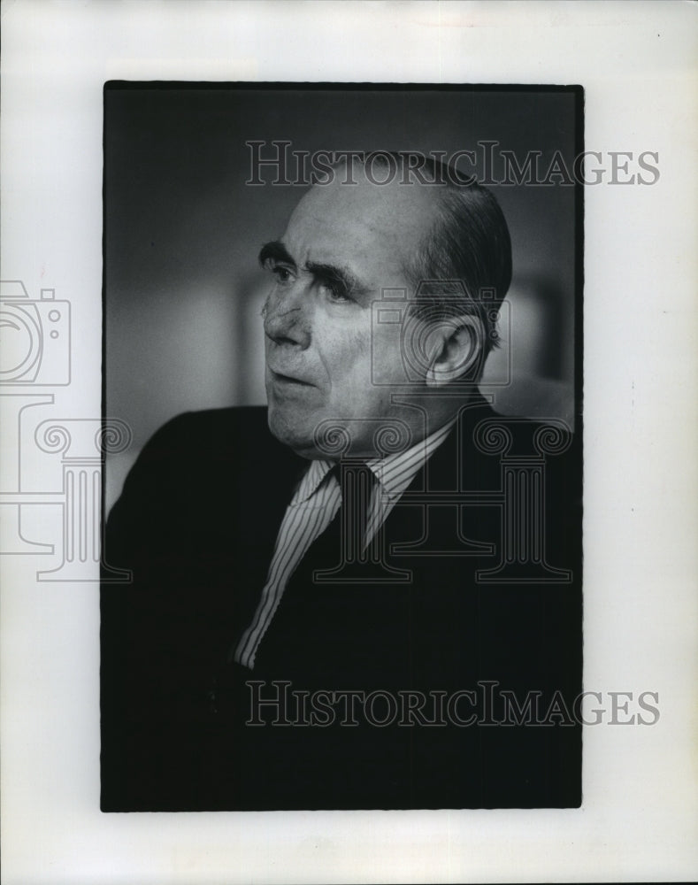 1972 Press Photo Lord Caradon, former British Ambassador to the United Nations- Historic Images