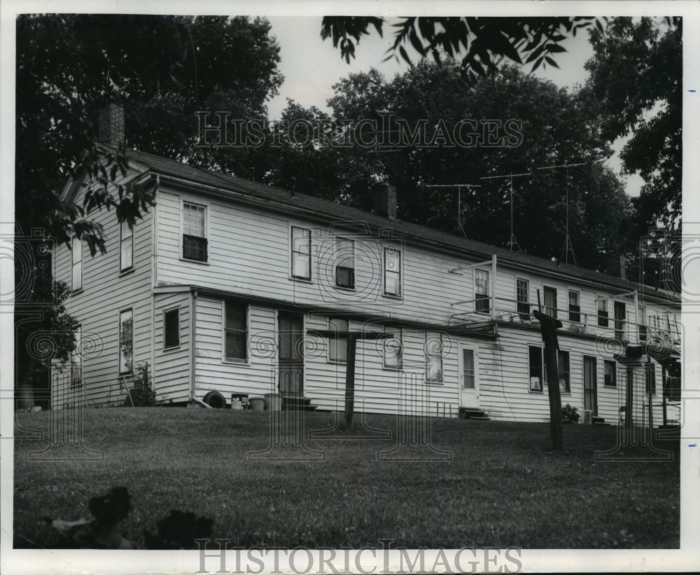 1968 Press Photo One time Commune Longhouse in Ceresco, Wisconsin- Historic Images