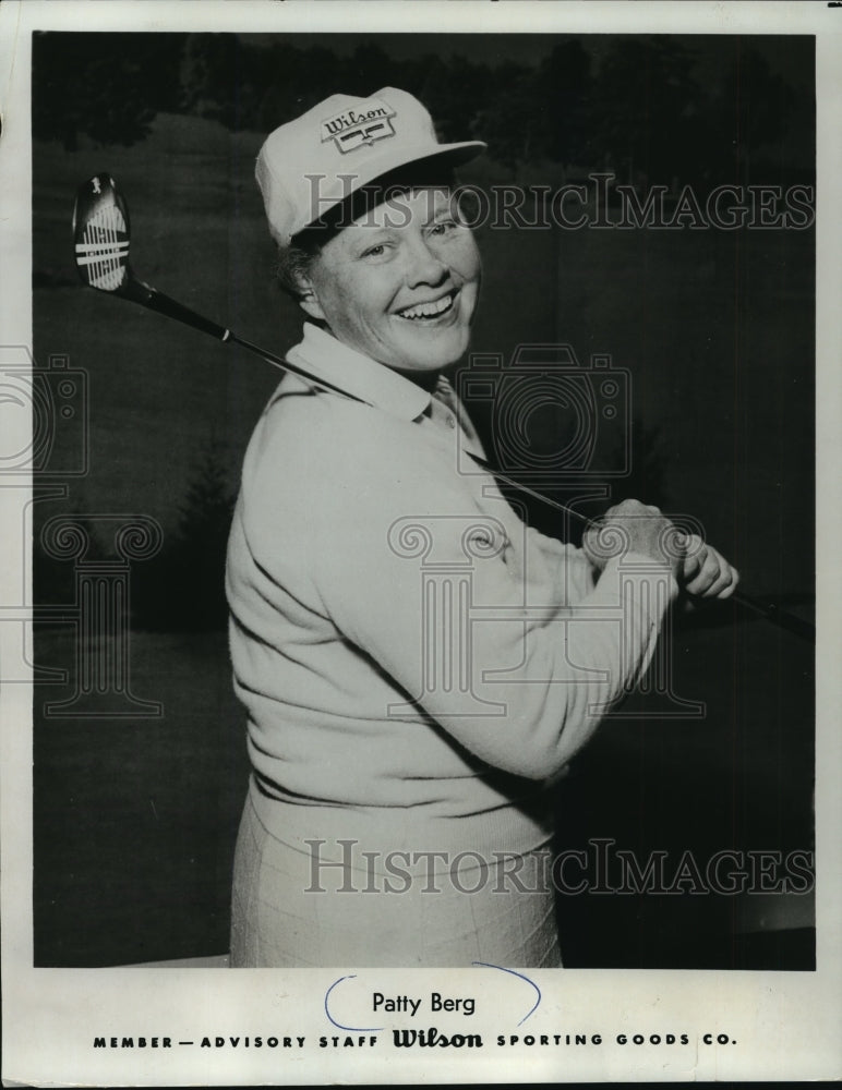 1966 Press Photo Patty Berg- Historic Images