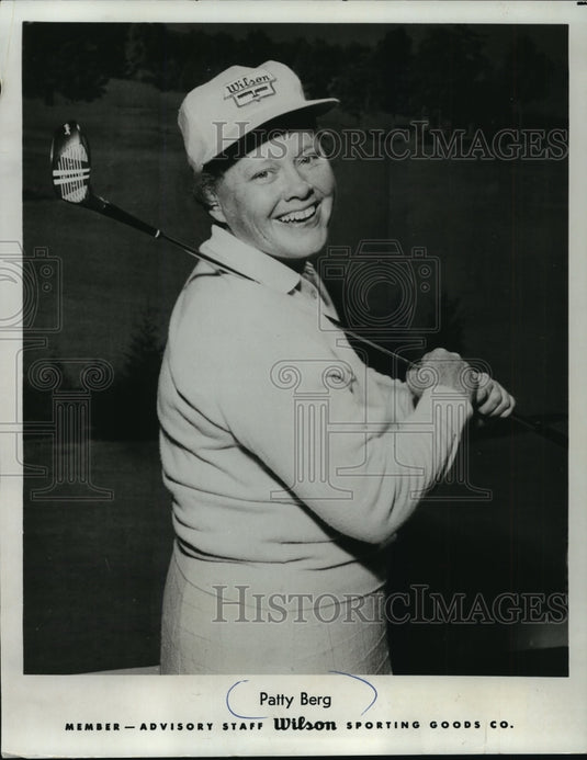 1966 Press Photo Patty Berg- Historic Images