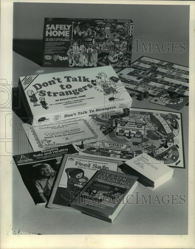 1986 Press Photo Children Game Manufacturers are Marketing on Basis of Fear- Historic Images