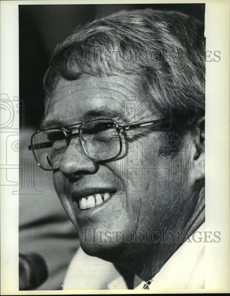 1980 Press Photo Billy Carter gets investigated for his dealings with Libya- Historic Images