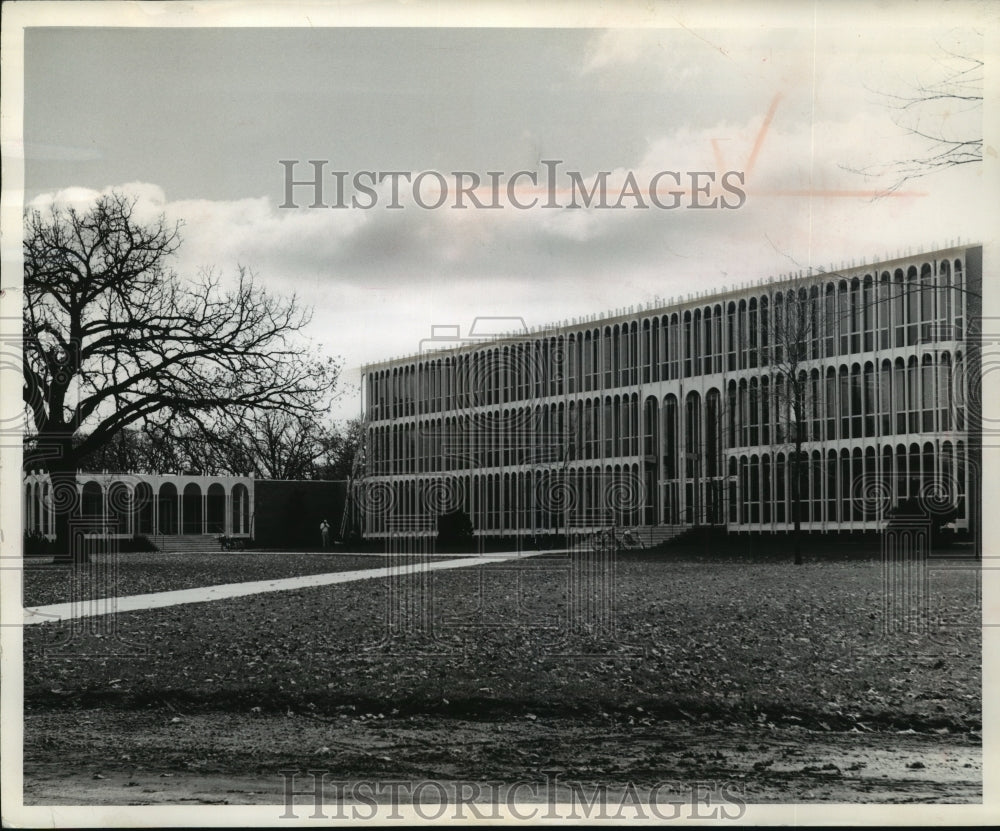 1961 Press Photo Carleton College&#39;s Olin Hall of Science Dedication - mja66463- Historic Images