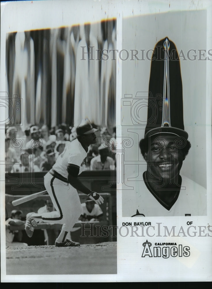 1987 Press Photo Don Baylor former American League Most Valuable Player- Historic Images