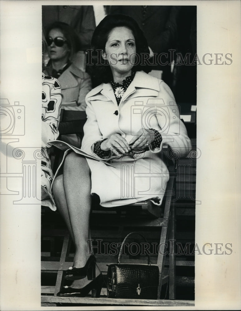 1972 Press Photo Vittoria Leone at the 40th International Horse Show in Rome.- Historic Images