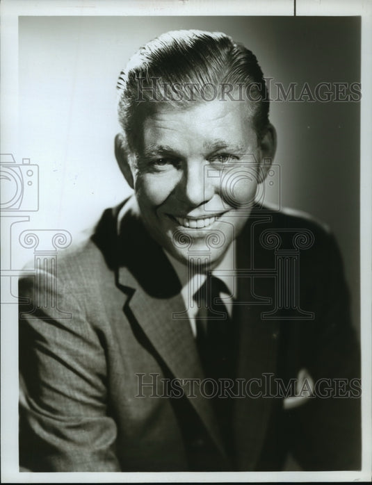 1955 Press Photo TV host, Jack Lescoulie of "Today" - mja66882- Historic Images