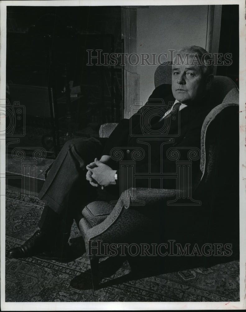 1971 Press Photo Professor at University of Wisconsin Ersel E. LeMasters