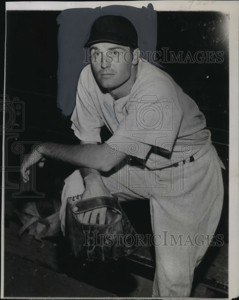 1950 Press Photo Gene Bearden in New Uniform of the Washington Senators- Historic Images