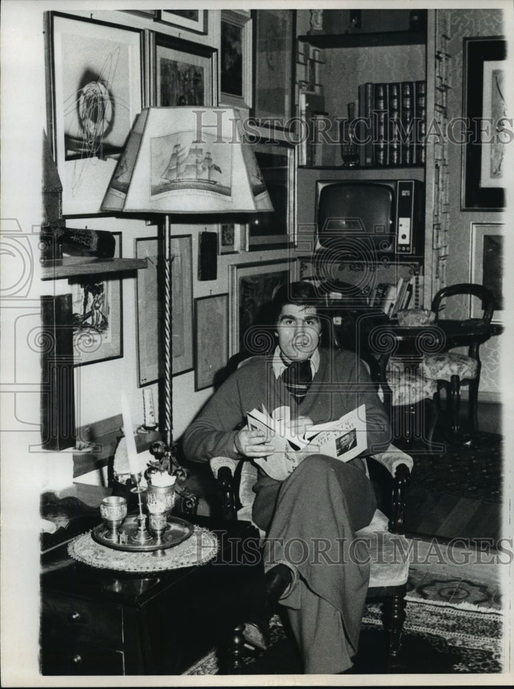 1970 Press Photo Nino Benvenuti's Villa by the Bay of Trieste - mja67756- Historic Images