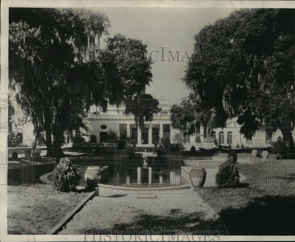 1928 Press Photo Part-Time Christmas Home Of President Coolidge In Georgia- Historic Images