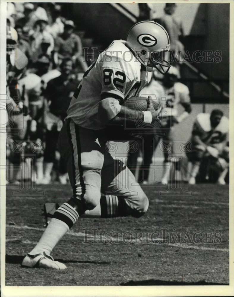 1981 Press Photo Paul Coffman of the Green Bay Packers, during a game- Historic Images