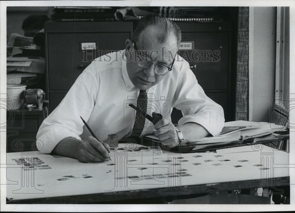 1970 Press Photo Ludwig Canatl, employee of the Milwaukee Journal- Historic Images