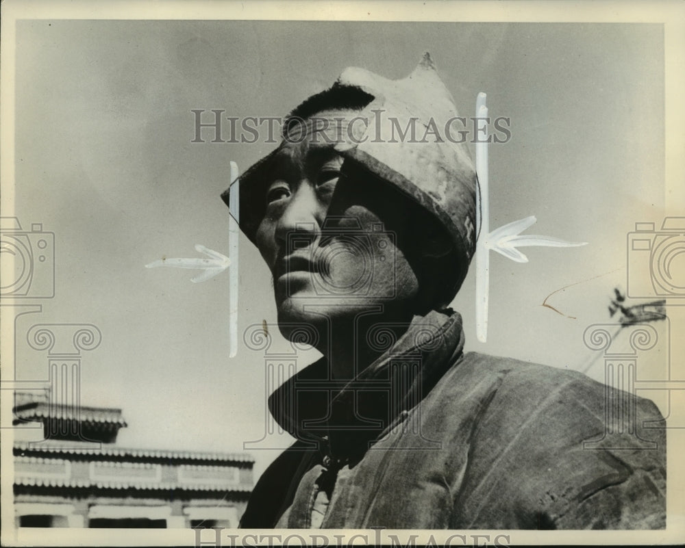 1936 Press Photo Nomadic Shepherd, Inner Mongolia - mja71848- Historic Images