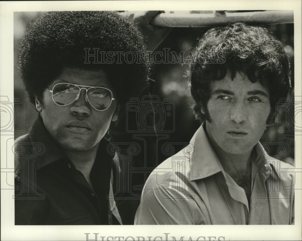 1969 Press Photo Clarence Williams III and Micheal Cole in "An Eye For An Eye"- Historic Images